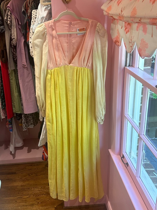 Lisa Marie Fernandez Dresses & Skirts - Lisa Marie Fernandez Coral Pink Knit Top with Orange Accent Tag